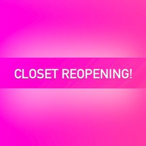 Reopening Soon!